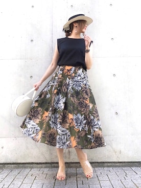 cocoさん（レディース・162cm）の夏コーディネート