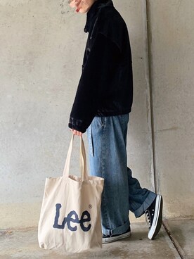 「MONKEY TIME（モンキータイム）のアイテム（ブルゾン）」を使った、skさん（メンズ・173cm）の冬コーディネート