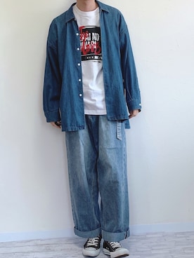 skさん（メンズ・174cm）の春コーディネート