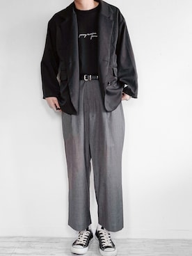 skさん（メンズ・174cm）の春コーディネート