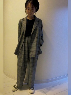 Miyaさん（レディース・154cm）の秋コーディネート