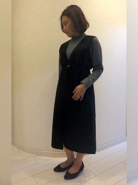 Miyaさん（レディース・154cm）の秋コーディネート