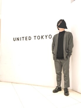 しょさんの（UNITED TOKYO | ユナイテッドトウキョウ）を使ったコーディネート