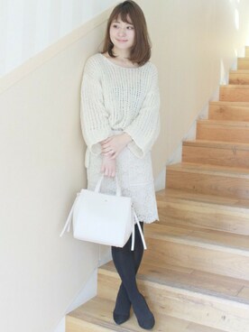 MIHOさん（レディース・154cm）の冬コーディネート