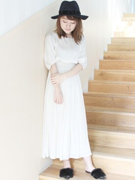 「LIMITLESS LUXURY」｜MIHOさん（レディース・156cm）の冬コーディネート