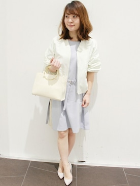 「LIMITLESS LUXURY」｜「アイテム（ワンピース/ドレス）」を使った、MIHOさん（レディース・156cm）の冬コーディネート