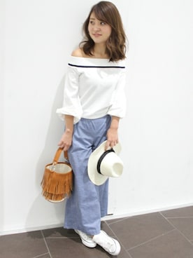 「ショルダーBAG」｜MIHOさん（レディース・156cm）の春コーディネート