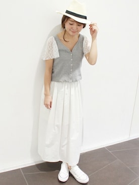 MIHOさん（レディース・156cm）の春コーディネート