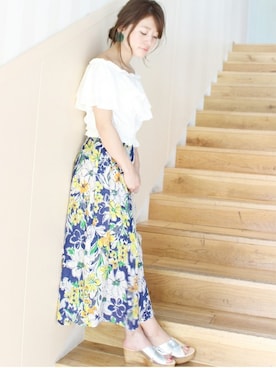 「LIMITLESS LUXURY（リミットレスラグジュアリー）のアイテム」を使った、MIHOさん（レディース・156cm）の春コーディネート