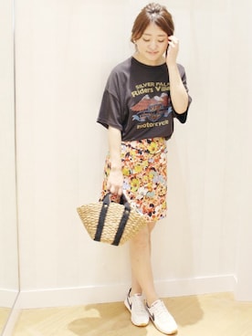 MIHOさん（レディース・156cm）の夏コーディネート