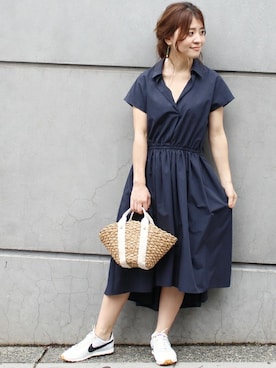 「LIMITLESS LUXURY」｜MIHOさん（レディース・156cm）の夏コーディネート