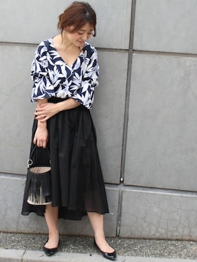 MIHOさん（レディース・156cm）の夏コーディネート