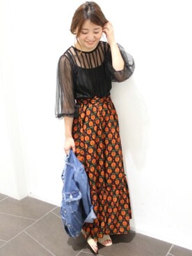 「LIMITLESS LUXURY」｜MIHOさん（レディース・156cm）の夏コーディネート