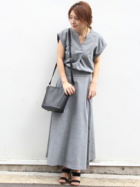 MIHOさん（レディース・156cm）の夏コーディネート