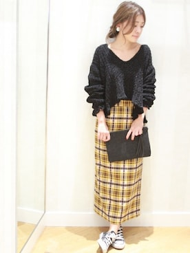 MIHOさん（レディース・156cm）の秋コーディネート