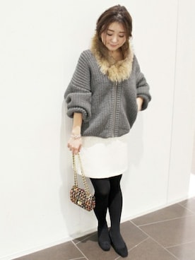 MIHOさん（レディース・156cm）の冬コーディネート