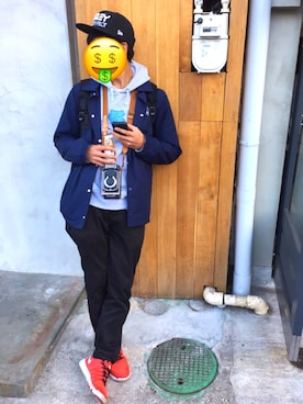 「O'NEILL（オニール）のアイテム（ジャケット/アウター）」を使った、Shunさん（メンズ・178cm）の春コーディネート