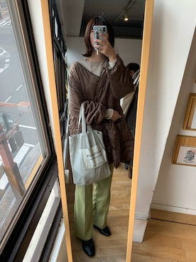 「kastane_ootd」｜「アイテム（その他アウター）」を使った、emoさん（レディース・167cm）の冬コーディネート