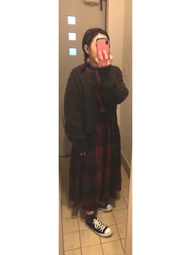 はるし ☽∘さん（レディース・152cm）の冬コーディネート