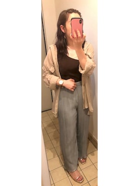 「tiptop」｜はるし ☽∘さん（レディース・152cm）の夏コーディネート