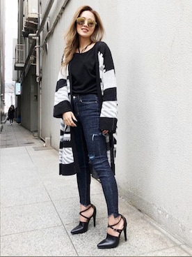 RIKOさん（レディース・157cm）の冬コーディネート