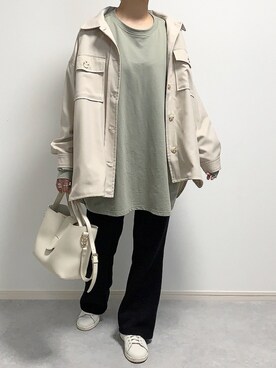 「アンポケット」｜「アイテム（その他）」を使った、walk55marinさん（レディース・165cm）の春コーディネート