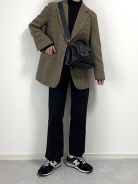 「shopnikoniko」｜walk55marinさん（レディース・165cm）の冬コーディネート