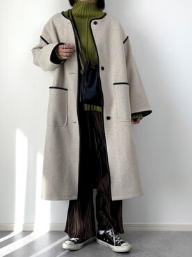 「shopnikoniko」｜walk55marinさん（レディース・165cm）の冬コーディネート