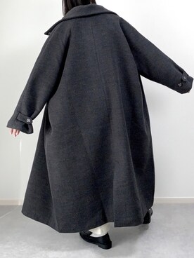 「Libra Cue（リブラ キュー）のアイテム（その他アウター）」を使った、walk55marinさん（レディース・165cm）の冬コーディネート