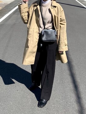 「shopnikoniko」｜walk55marinさん（レディース・165cm）の冬コーディネート