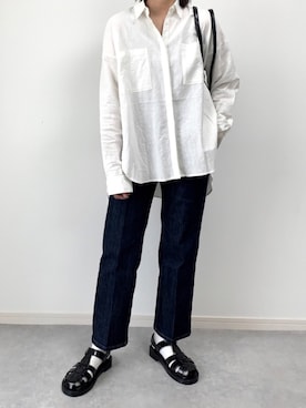 「SENSE OF PLACE by URBAN RESEAR」｜「アイテム（その他）」を使った、walk55marinさん（レディース・165cm）の春コーディネート