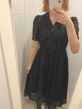 「アイテム（ワンピース/ドレス）」を使った、‪‪❤︎‬ reina ‪‪❤︎‬さん（レディース・159cm・10代）の夏コーディネート