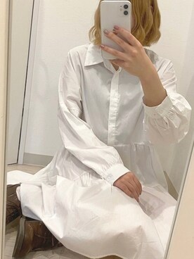 「アイテム（ワンピース/ドレス）」を使った、‪‪❤︎‬ reina ‪‪❤︎‬さん（レディース・159cm・10代）の夏コーディネート