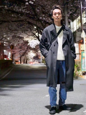 何気にファンタジーさん(メンズ・173cm)の春コーディネート