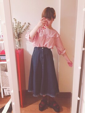 bananananaxxxさん（レディース・158cm）の春コーディネート