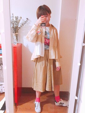 bananananaxxxさん（レディース・158cm）の春コーディネート