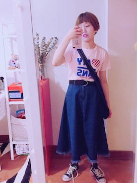 bananananaxxxさん（レディース・158cm）の夏コーディネート