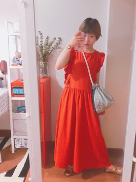 bananananaxxxさん（レディース・158cm）の夏コーディネート