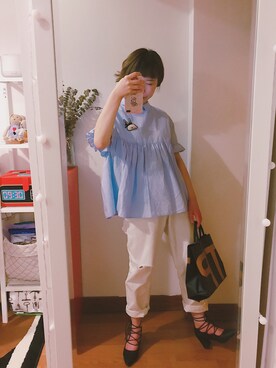 bananananaxxxさん（レディース・158cm）の夏コーディネート