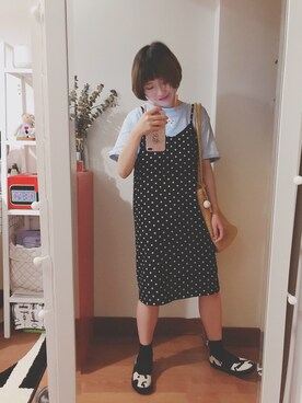 bananananaxxxさん（レディース・158cm）の夏コーディネート