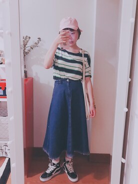 bananananaxxxさん(レディース・158cm)の夏コーディネート