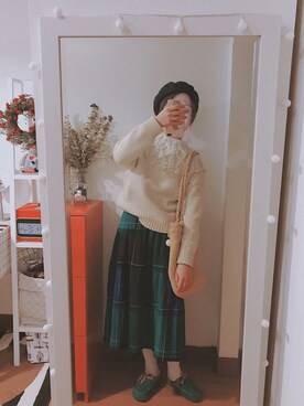 bananananaxxxさん（レディース・158cm）の冬コーディネート