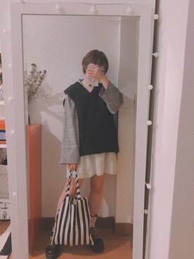 bananananaxxxさん（レディース・158cm）の冬コーディネート