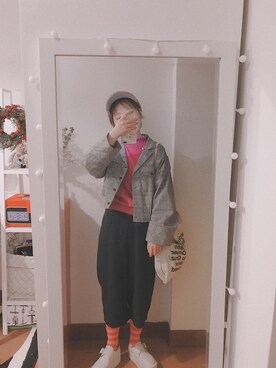 bananananaxxxさん（レディース・158cm）の春コーディネート