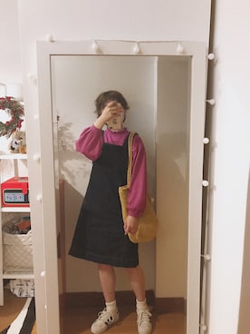 bananananaxxxさん（レディース・158cm）の春コーディネート