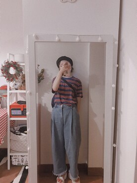 bananananaxxxさん（レディース・158cm）の夏コーディネート