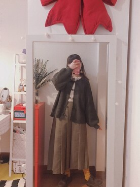 bananananaxxxさん（レディース・158cm）の冬コーディネート
