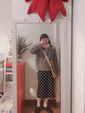 「:CHOCOOLATEのアイテム」を使った、bananananaxxxさん（レディース・158cm）の春コーディネート