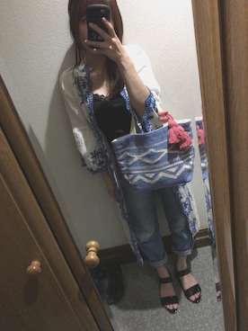 「アイテム（シャツワンピース）」を使った、ゅけ☆さん（レディース・158cm・20代）の夏コーディネート