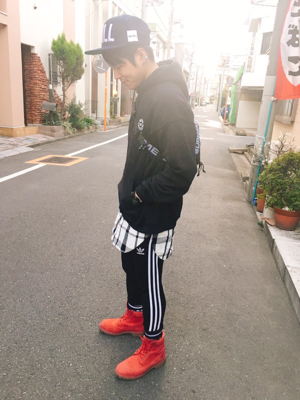 赤ティンバー」の人気ファッションコーディネート - WEAR